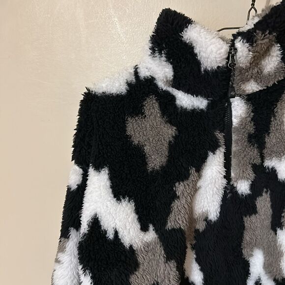 Eddie Bauer We Wander Plush 1/4 Zip Neutral Camo pull over Small - Picture 2 of 6